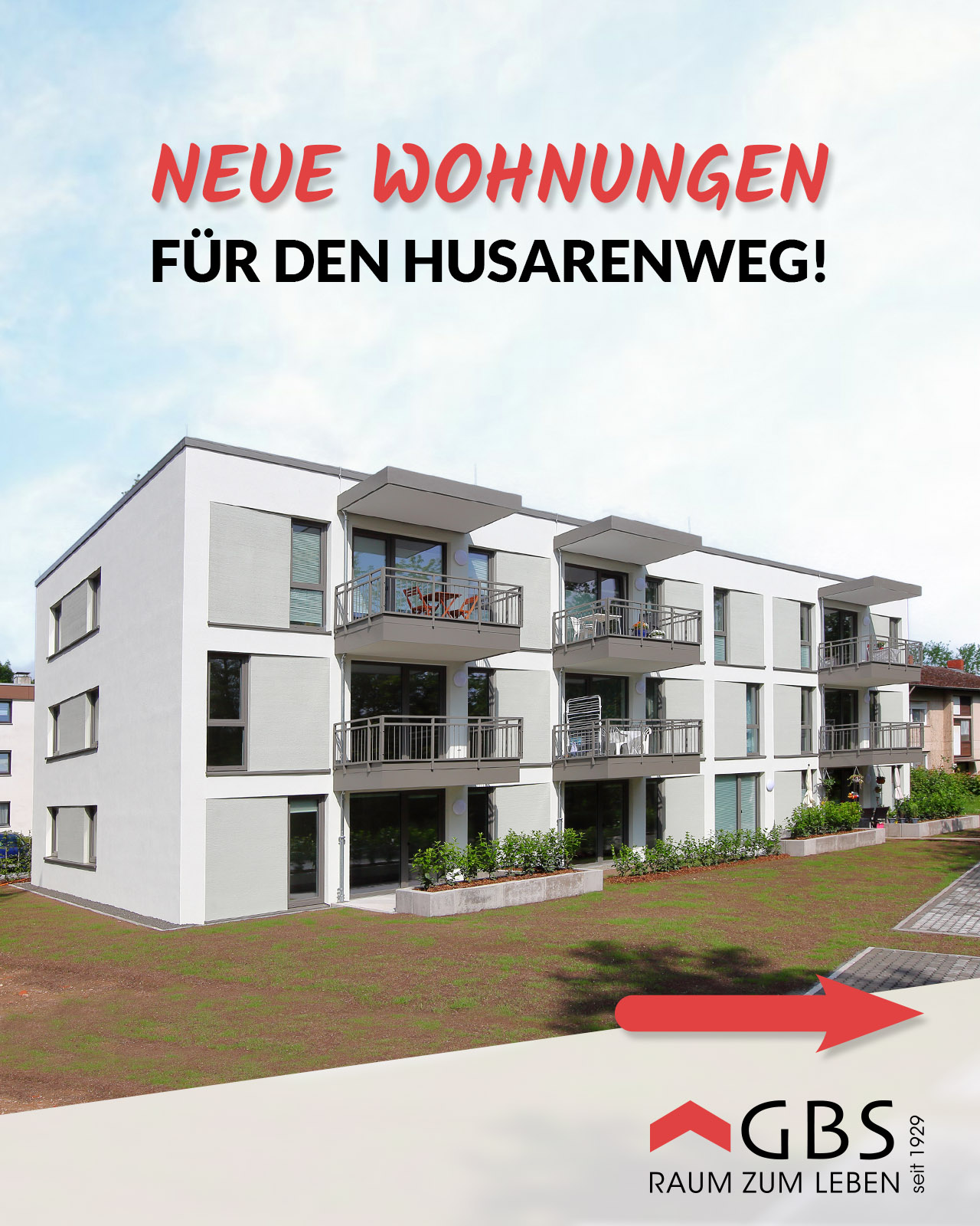 Foto "Neue Wohnungen für den Husarenweg"