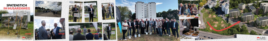 Spatenstich im Husarenweg - Bildergalerie der Veranstaltung