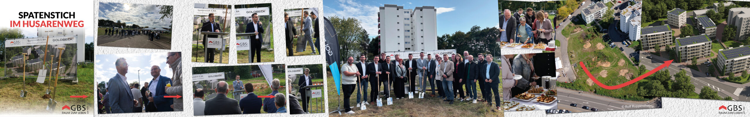 Spatenstich im Husarenweg - Bildergalerie der Veranstaltung