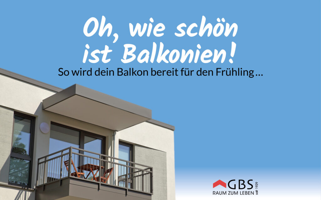 Oh, wie schön ist Balkonien. So wird dein Balkon bereit für den Frühling ...
