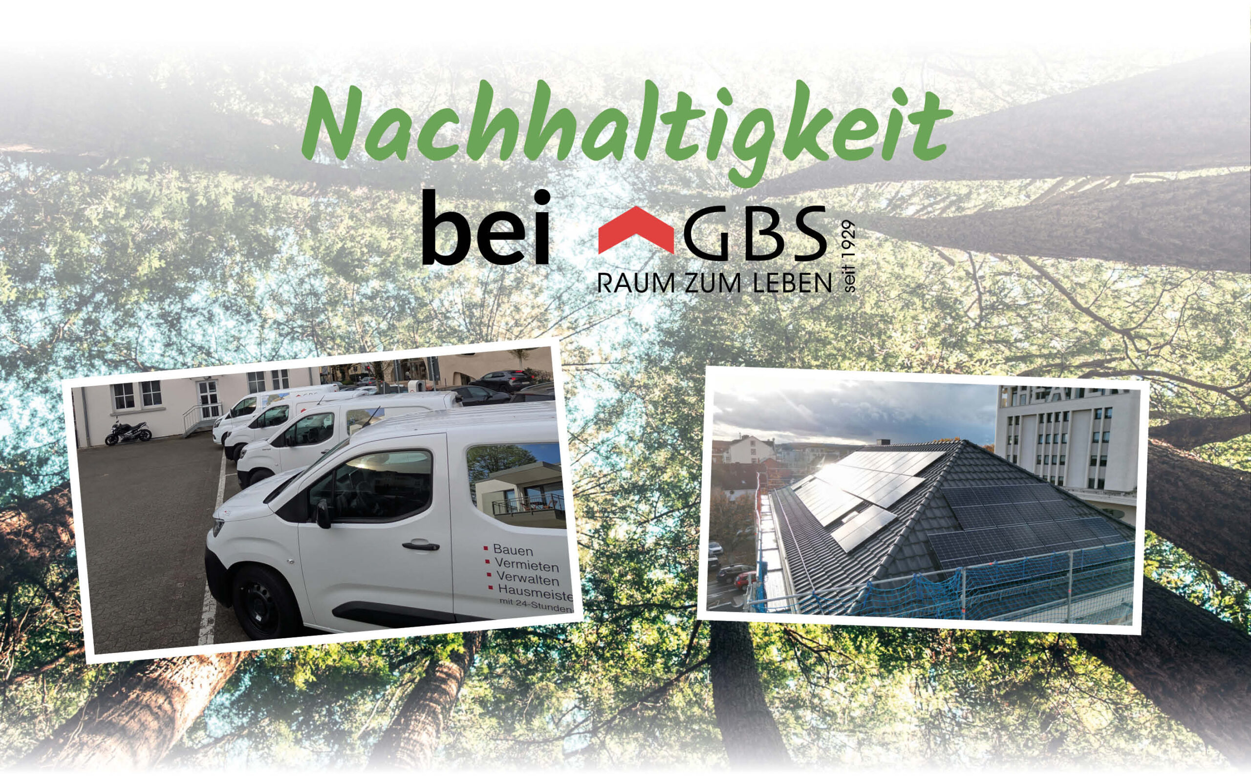 Nachhaltigkeit bei GBS