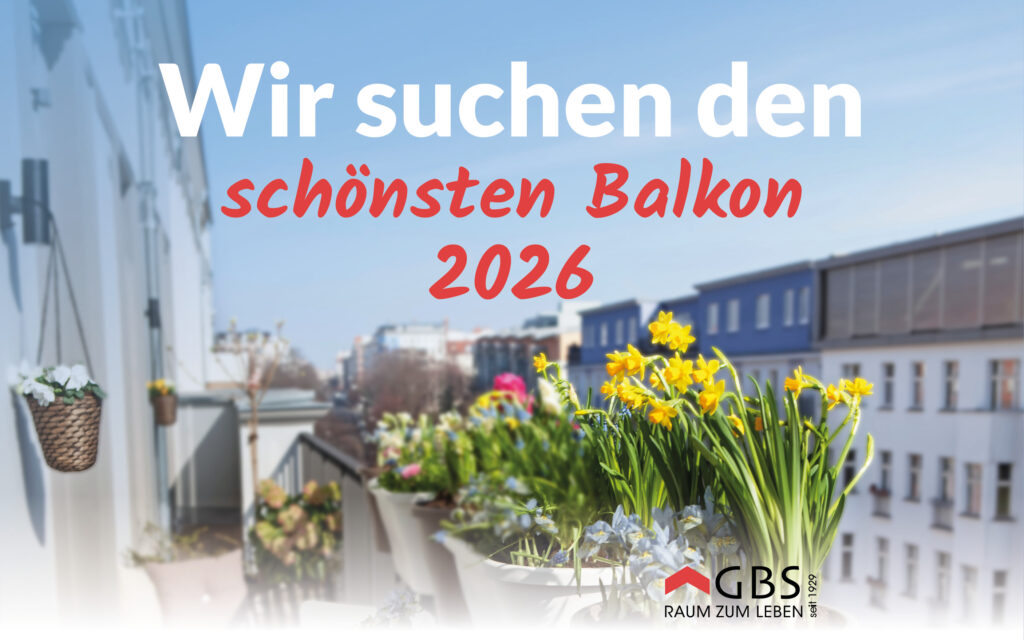 Wir suchen den Balkon des Jahres 2026!